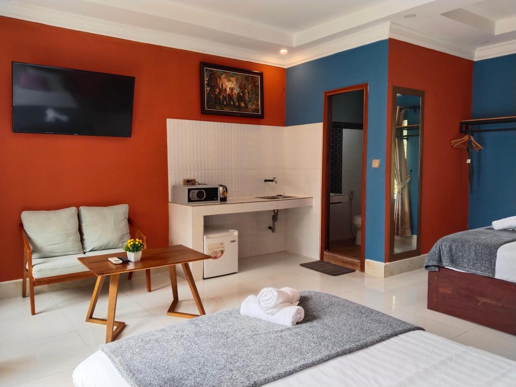 Teejays Bed And Breakfast Kampot Eksteriør bilde
